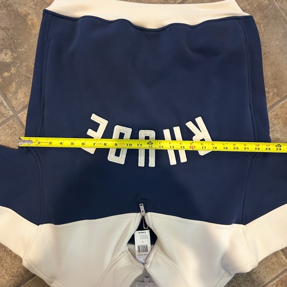 Men’s Rhude East Hampton quarter zip varsity sweatshirt size large - Picture 13 of 13